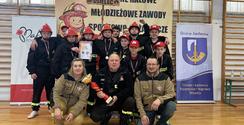 I Gminne Halowe Młodzieżowe Zawody Sportowo - Pożarnicze w Łętowni