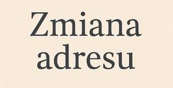 Zmiana siedziby Gminnego Ośrodka Administracji Szkół i Przedszkoli