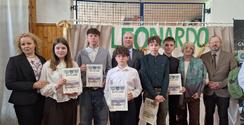 Nasi uczniowie na Międzynarodowym Konkursie Wiedzy Ogólnej "Leonardo"