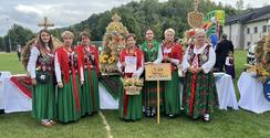 Gmina Jordanów na Dożynkach Powiatowych w Sidzinie