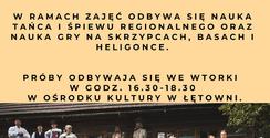 Zapraszamy do Zespołu "Gronie"