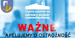 Apelujemy o ostrożność!