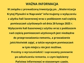 Zamknięcie basenu