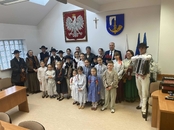 Zespól Regionalny "Gronie" z wizytą u Wójta Gminy Jordanów