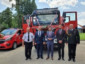 Nowe pojazdy OSP Łętownia