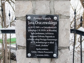 W hołdzie kpr. Oraczewskiemu - delegacja Gminy Jordanów w Proszowicach