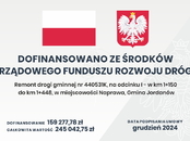 Dofinansowanie remontu drogi w Naprawie
