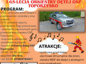 Zapraszamy do Toporzyska na wielkie święto strażackie