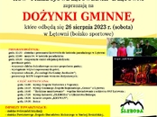 Zapraszamy na dożynki!