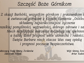 Życzenia dla górników