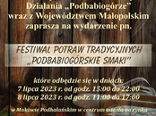 Festiwal Potraw Tradycyjnych „Podbabiogórskie Smaki”
