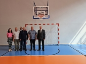 Odnowiona sala gimnastyczna w Toporzysku