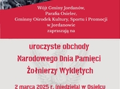 Zapraszamy na obchody Narodowego Dnia Pamięci Żołnierzy Wyklętych