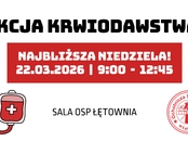 Akcja krwiodawstwa w OSP Łętownia