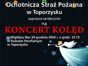 Zaproszenie do Toporzyska na Koncert Kolęd