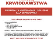 Zapraszamy do udziału w akcji krwiodawstwa