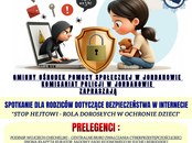 Zapraszamy rodziców na spotkanie edukacyjne