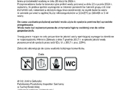 Komunikat PPIS w Suchej B.  dotyczący jakości wody pochodzącej z wodociągu Łętownia z dnia 23 stycznia 2026 r.