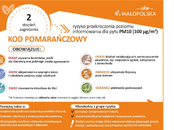 Ostrzeżenie o zanieczyszczeniu powietrza