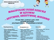 "Małopolski Dzień Dziecka w Łętowni - aktywnie, kreatywnie, rodzinnie"